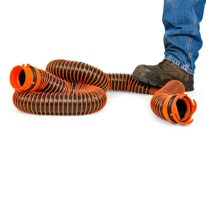 Camco RV RhinoEXTREME 10' Hose Extension Kit with Swivel Fittings and Lock Ring