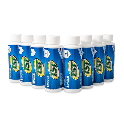 Camco TST Blue Enzyme 4 oz RV Toilet Waste Odor Treatment, Clean Scent (8 Pack)