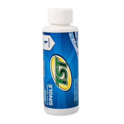 Camco TST Blue Enzyme 4 oz RV Toilet Waste Odor Treatment, Clean Scent (8 Pack)