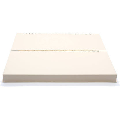 Camco Universal Fit Splash Guard Steel Stove Top Cover for RV or Campers, Almond