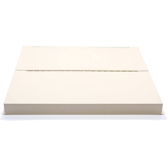 Camco Universal Fit Splash Guard Steel Stove Top Cover for RV or Campers, Almond