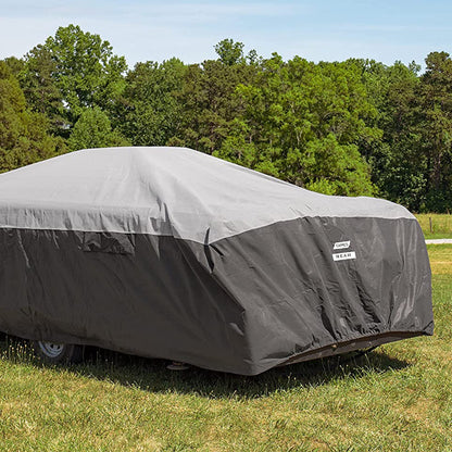 Camco ULTRAGuard 12-14' Pop Up RV Camper Cover with Doors and Covered Air Vents