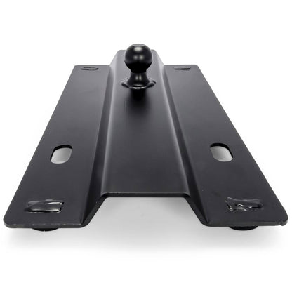 Camco EazLift Universal Fit Gooseneck Ball Plate for In-Bed 5th Wheel Rails