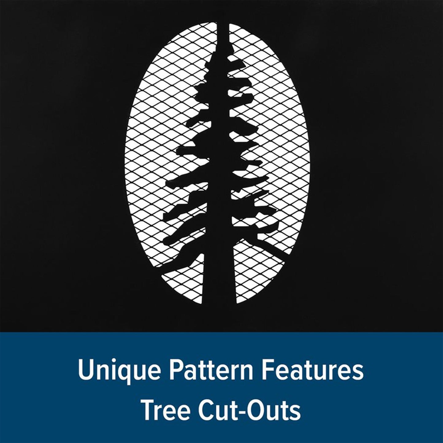 Camco Portable 27 x 8.5" Outdoor Campfire Ring with Bag for Wood Burning Fires