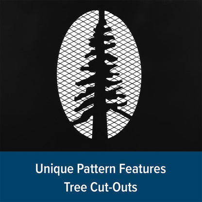 Camco Portable 27 x 8.5" Outdoor Campfire Ring with Bag for Wood Burning Fires