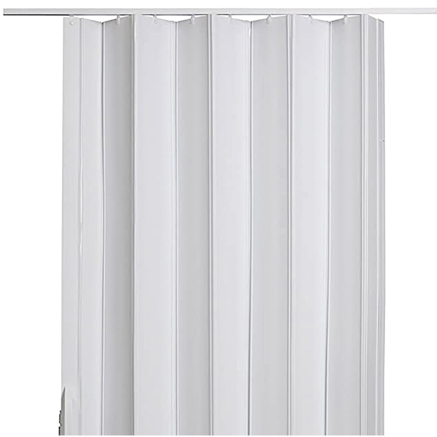 LTL Home Products Via 36" x 80" Vinyl PVC Hinged Single Folding Door, White