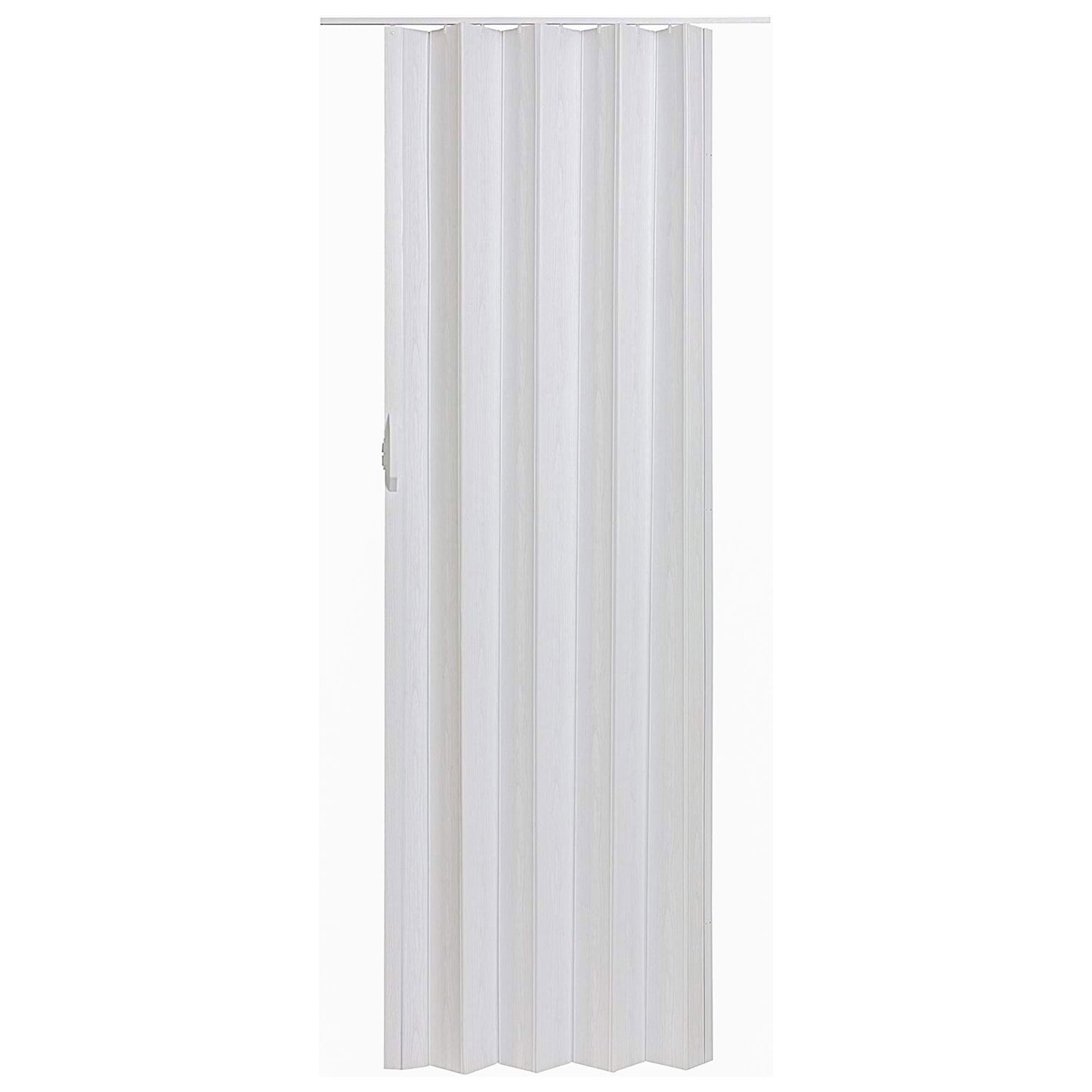 LTL Home Products Via 36" x 80" Vinyl Hinged Single Folding Door, White Mist