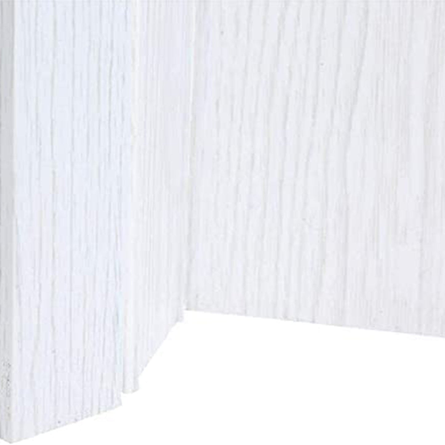 LTL Home Products Via 36" x 80" Vinyl Hinged Single Folding Door, White Mist