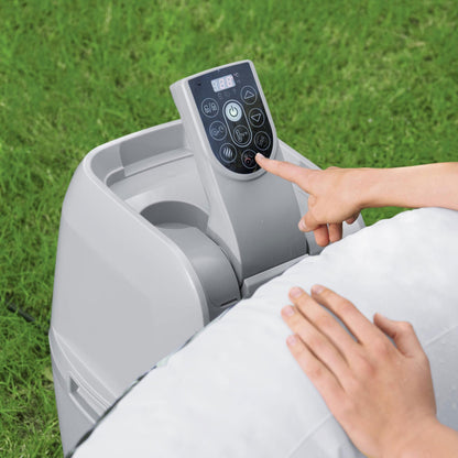 Bestway SaluSpa Sun Shade Canopy with Aruba SaluSpa Inflatable Outdoor Hot Tub