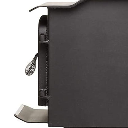 Ashley Hearth Products 1,200 Square Feet 68,000 BTUs Pedestal Wood Stove, Black