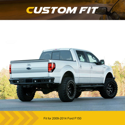 AMERICAN MODIFIED Smoked LED Tail Lights with Turn Signal for 09-14 Ford F150