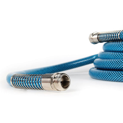 Camco TastePURE 25 Foot No Kink Heavy Duty PVC Premium Drinking Water Hose, Blue