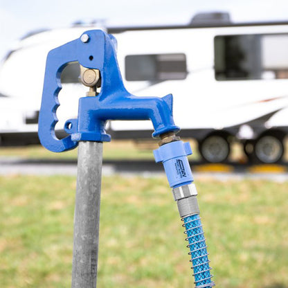 Camco TastePURE 25 Foot No Kink Heavy Duty PVC Premium Drinking Water Hose, Blue