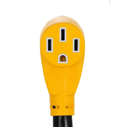 Camco 15 Foot 50 Amp Extension Cord with Power Grip Handles for RVs or Campers