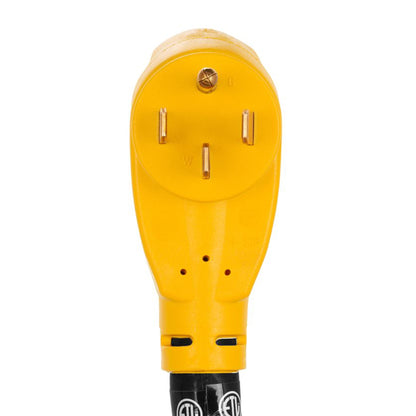 Camco 15 Foot 50 Amp Extension Cord with Power Grip Handles for RVs or Campers