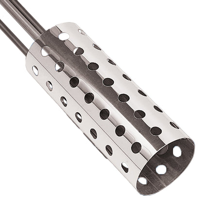 API 1000 Watt Thermostatic Pail or Bucket Water Heater with Wire Guard, Silver