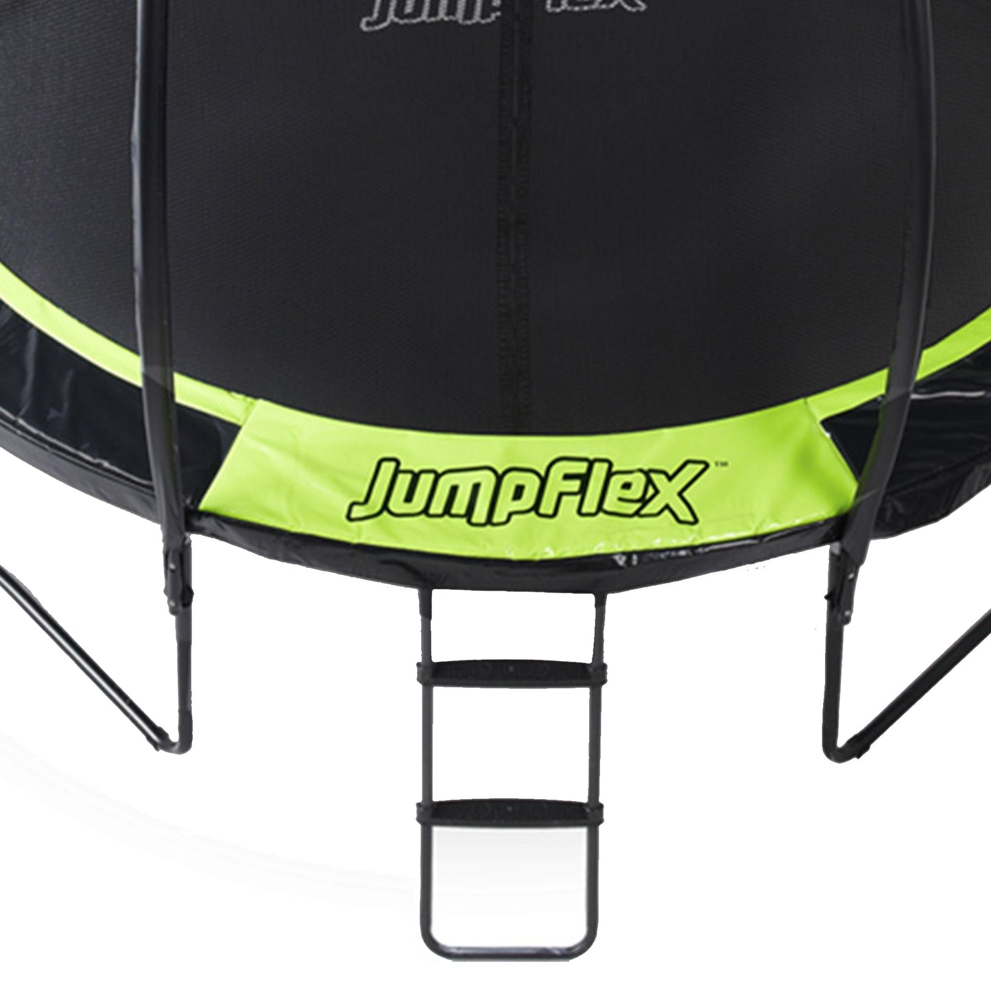 JumpFlex SMARTSHADE FLEX 12 Foot Soft Protective Trampoline Canopy Cover, Black