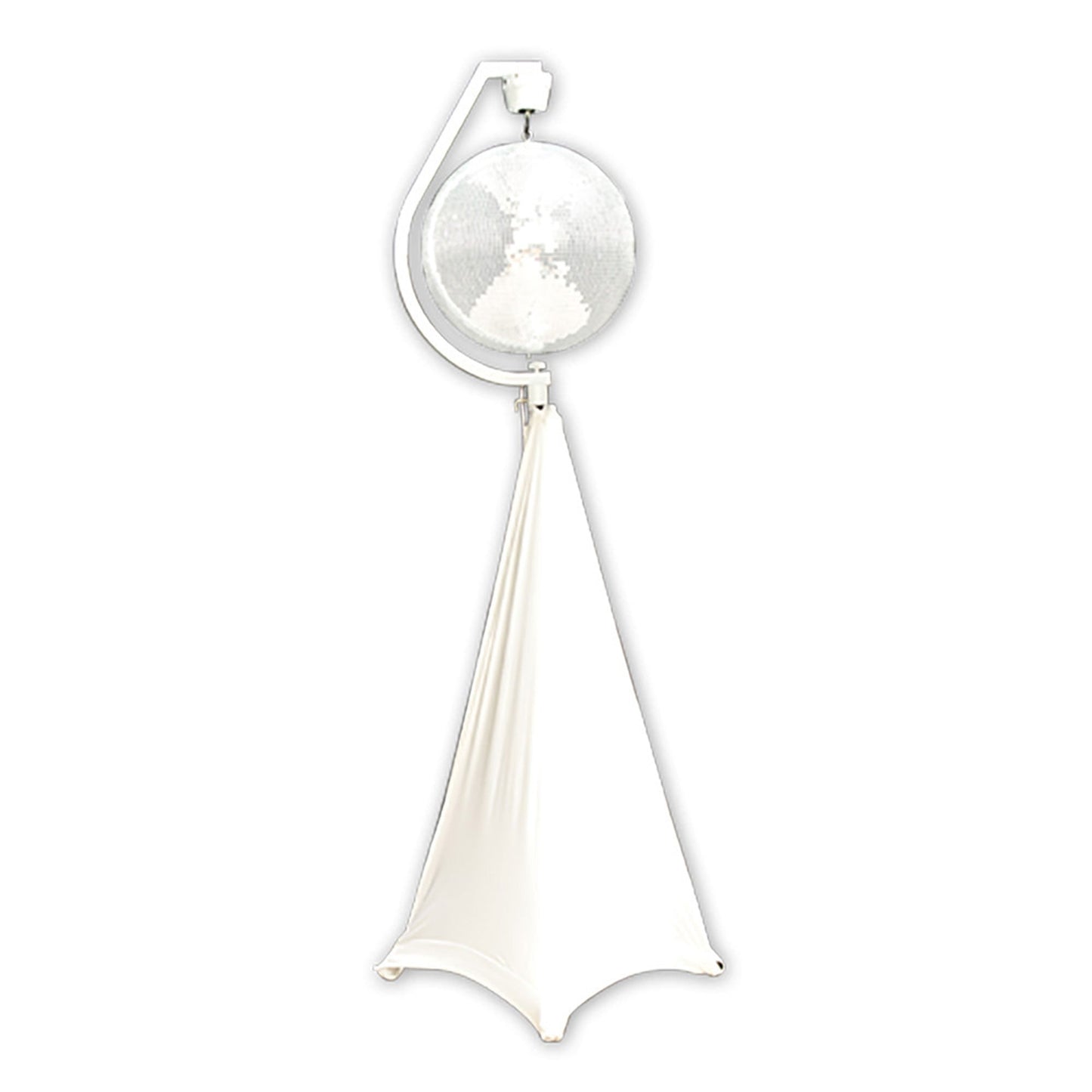 Eliminator Lighting 16 Inch Mirror Disco Ball with Rotating Tripod Stand