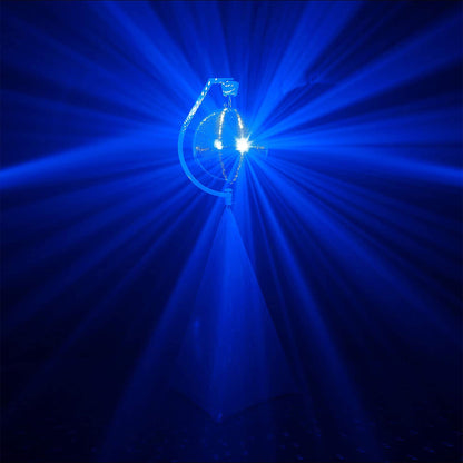 Eliminator Lighting 16 Inch Mirror Disco Ball with Rotating Tripod Stand