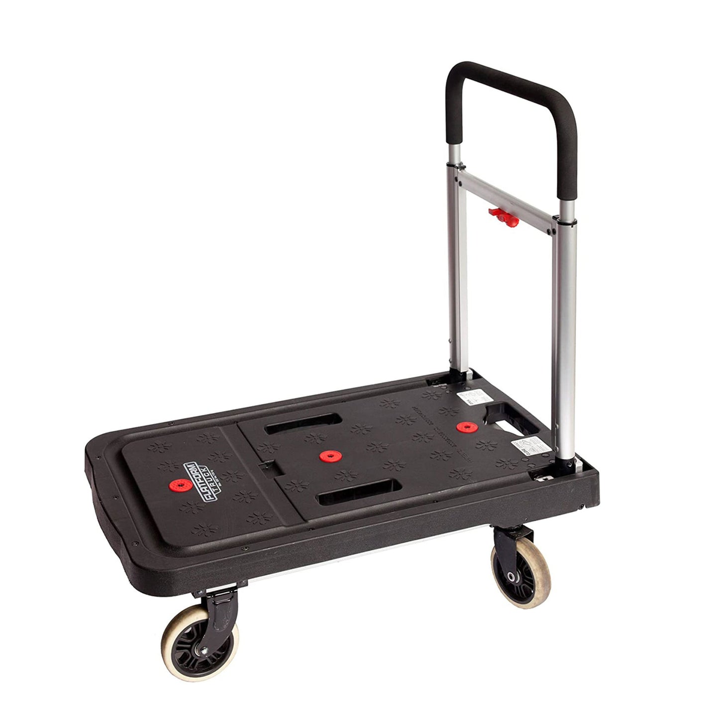 Magna Cart FF 4 Wheel Folding Platform Transport Cart Supports 300 lbs (5 Pack)