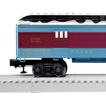 Lionel Trains The Polar Express Letters to Santa Mail Snow Covered Roof Car