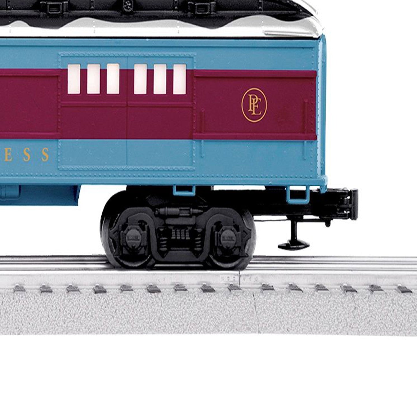 Lionel Trains The Polar Express Letters to Santa Mail Snow Covered Roof Car