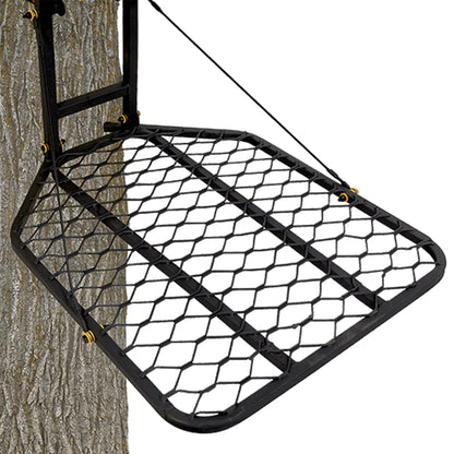 Muddy The Boss Hang On Hunting Tree Stand Platform & Flip Up Shooting Rail Rest