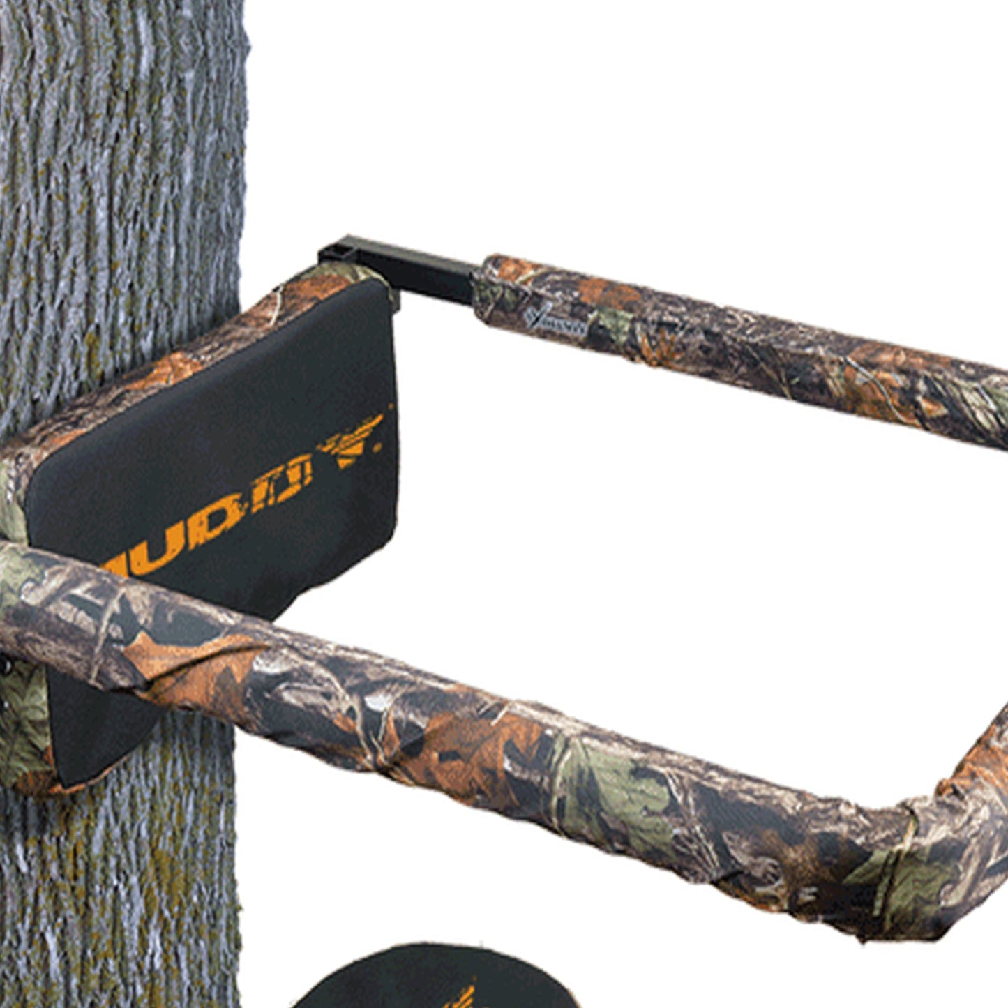 Muddy The Boss Hang On Hunting Tree Stand Platform & Flip Up Shooting Rail Rest