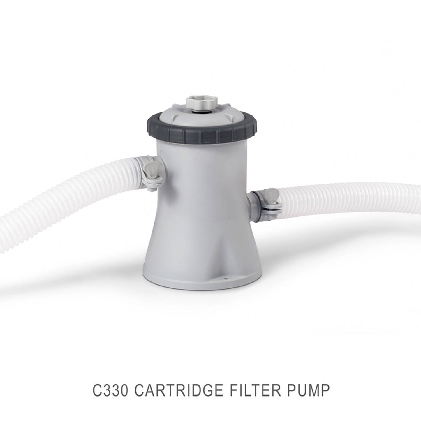 Intex 28201EH 10' x 30" Metal Frame Round Above Ground Swimming Pool with Pump