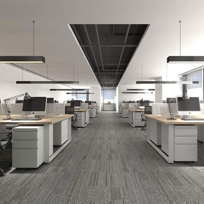 AOBABO 3 Drawer Mobile Metal Organizer Filing Cabinet, Fully Assembled, White