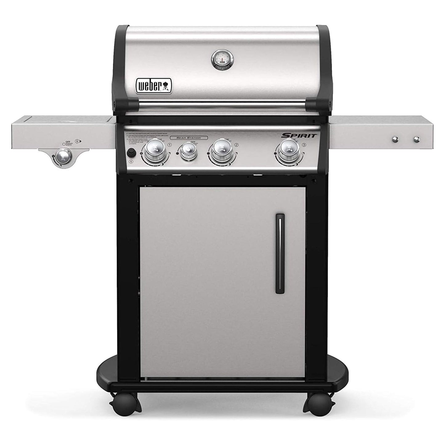 Weber Spirit SP-335 Stainless Steel 3 Burner 32000 BTUs Liquid Propane Gas Grill