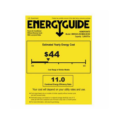 HomePointe 5,000 BTU Mechanical Window Air Conditioner with Rotary Thermostat