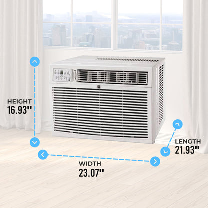 HomePointe 18000 BTU Window Air Conditioner w/Remote Control & LED Digital Panel