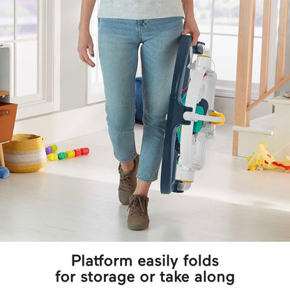 Fisher-Price AstroKitty SpaceSaver Jumperoo Baby Activity Center w/Light & Music