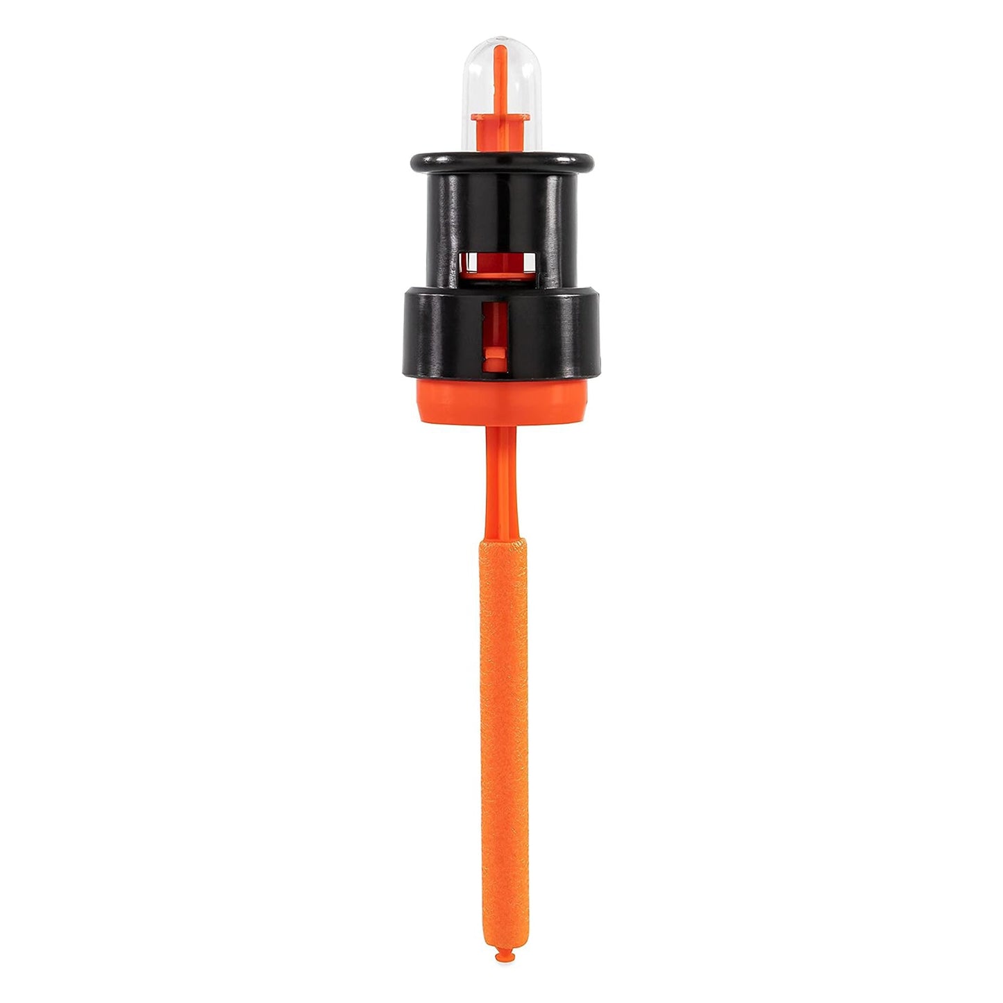 Camco Rhino Easy to Install 1.5 Inch Diameter RV Tote Tank Gauge, Black/Orange