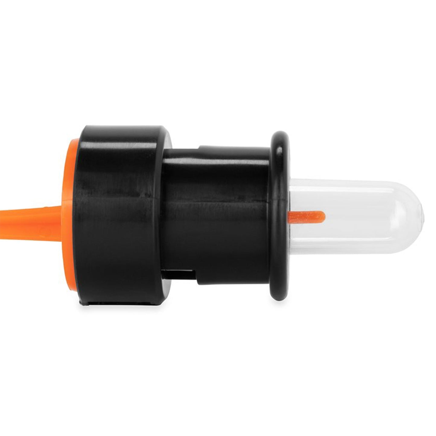 Camco Rhino Easy to Install 1.5 Inch Diameter RV Tote Tank Gauge, Black/Orange