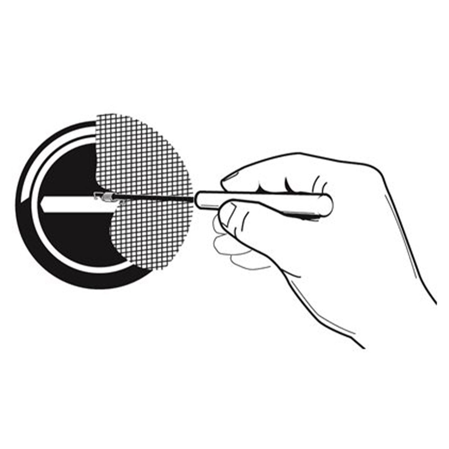 Camco 42144 FUR500 Flying Insect Screen for RVs, Fits Atwood Hydroflame Furnaces