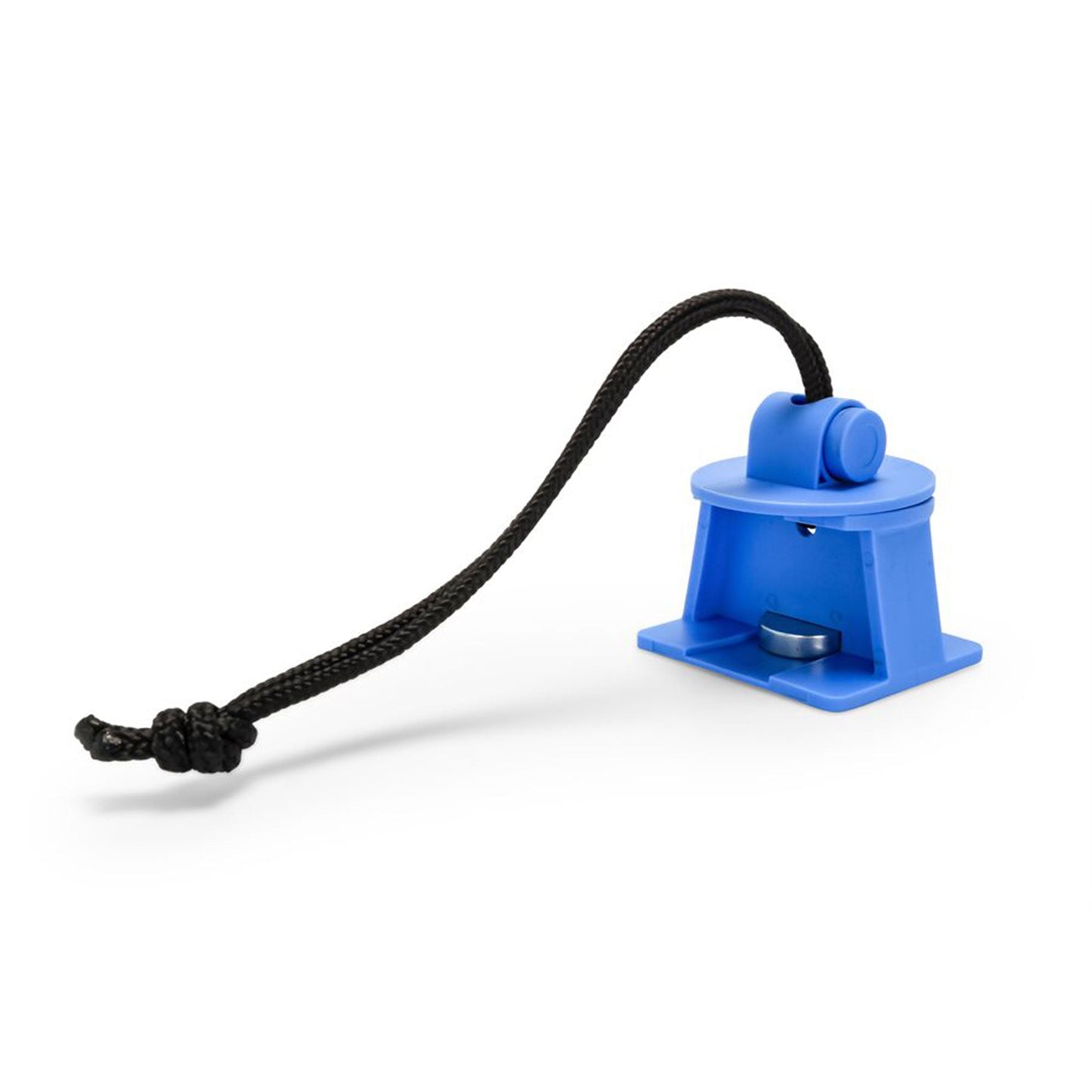 Camco Adjustable Universal RV Fridge Door Block Accessory with Drawstring, Blue