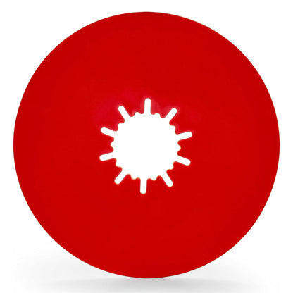 EAZ LIFT 44678 12 Inch Premium Fifth Wheel Lube Plate for Trailers & Towing, Red