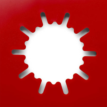 EAZ LIFT 44678 12 Inch Premium Fifth Wheel Lube Plate for Trailers & Towing, Red