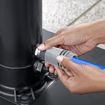 Bestway SolarFlow 2.1 Gallon Outdoor Shower Solar Heat Fixed Oversized Head