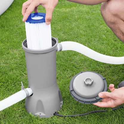 Bestway Flowclear 1,000 Gallons per Hour Above Ground Swimming Pool Filter Pump