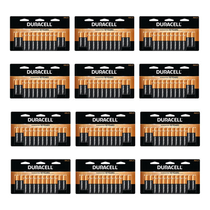 DURACELL Duralock AA 1.5 Volt Alkaline Batteries for Exclusive Power (240 Pack)