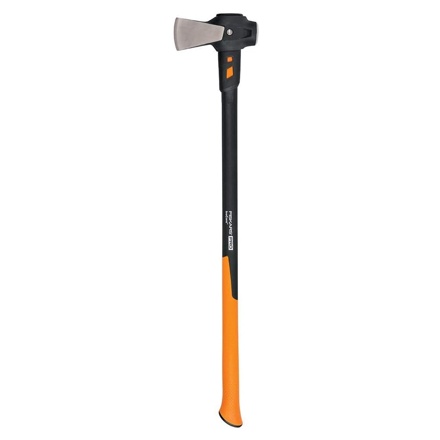 Fiskars Pro IsoCore Wood Splitting Maul with 31" Handle, Black/Orange, (2 Pack)