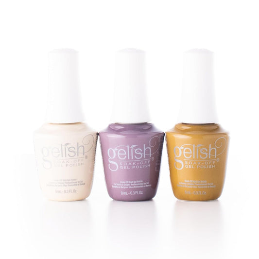 Gelish Fall 2023 Change of Pace Collection Soak Off Gel Nail Polish, 3 Pack
