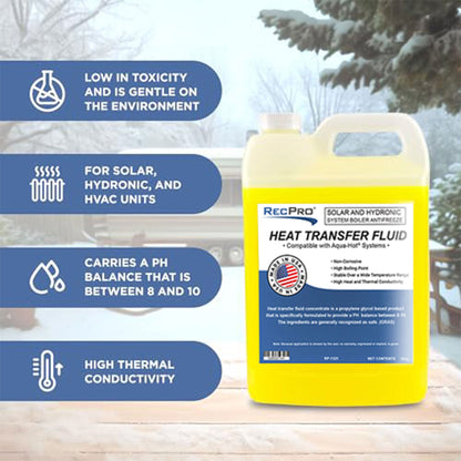 RecPro RV Boiler Antifreeze Compatible w/ Aqua Hot Heating Systems, Non-Toxic