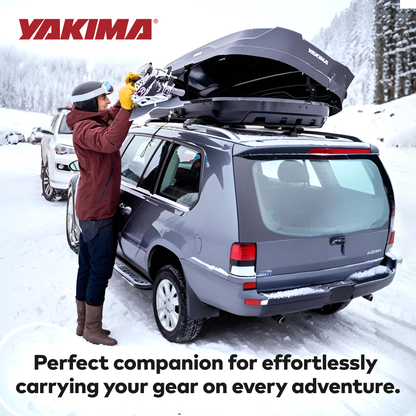 Yakima NX 16 Vehicle Rooftop Cargo Carrier Box, Fits StreamLine CrossbarsBlack