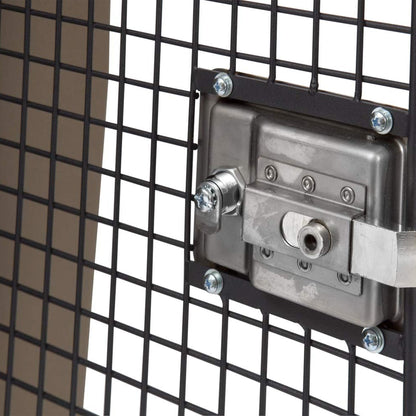 Dakota 283 G3 Medium Easy to Clean Dog Kennel w/ Handle & Latching Door, Olive