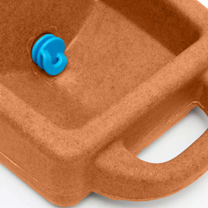 Dakota 283 Dash 3.5 Gallon Water Bowl/Dispenser System for Dogs & Pets, Orange