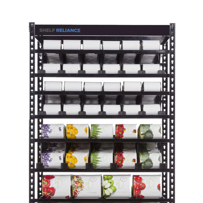Shelf Reliance Maximizer Variety Can Rotation Organizer Holds Up To 300 Cans